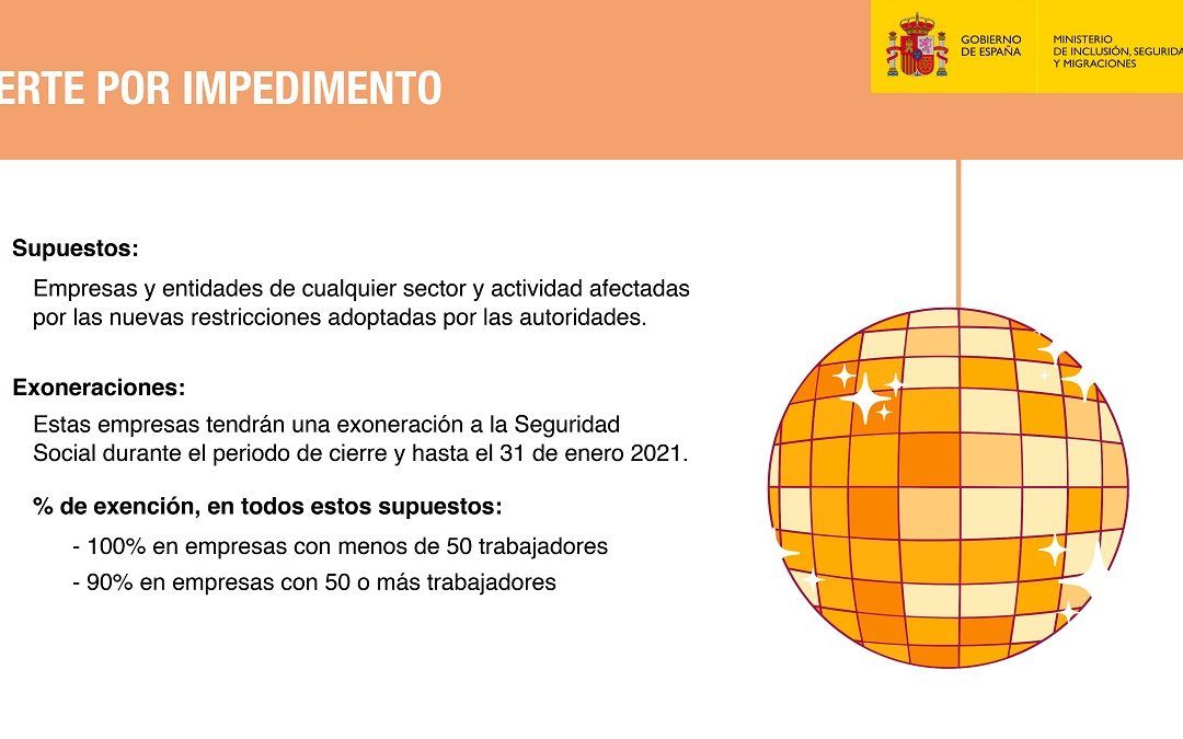 Covid-19: Nueva prórroga de los ERTE hasta 31 de enero 2021